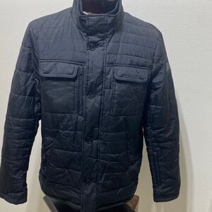 Tumi Black Quilted Puffer Jacket